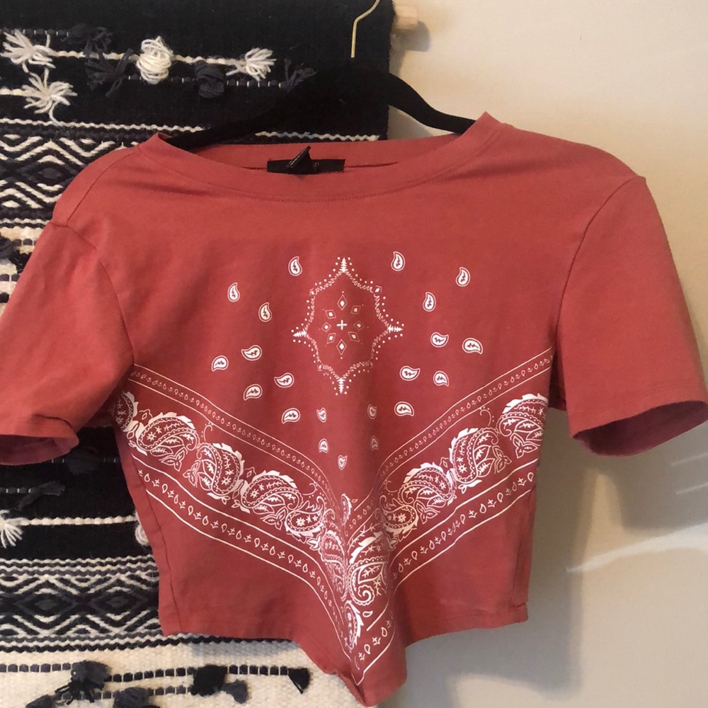 Bandana crop top